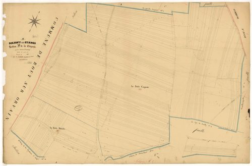 Soligny-les-Etangs, section A dite de la Couperie, feuille n° 2