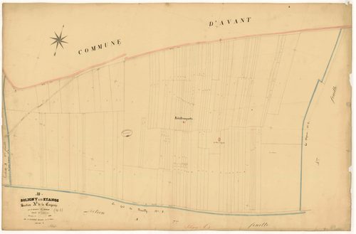 Soligny-les-Etangs, section A dite de la Couperie, feuille n° 3