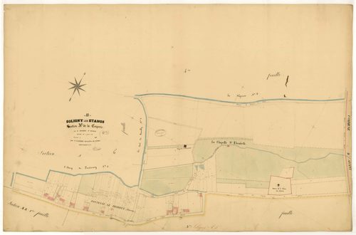 Soligny-les-Etangs, section A dite de la Couperie, feuille n° 5