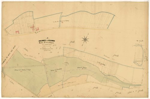 Soligny-les-Etangs, section A dite de la Couperie, feuille n° 6