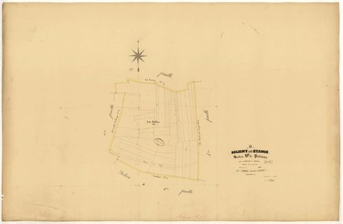 Soligny-les-Etangs, section B dite de Pertelaine, feuille n° 5