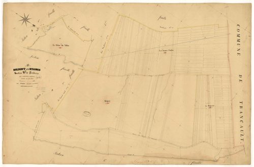 Soligny-les-Etangs, section B dite de Pertelaine, feuille n° 7