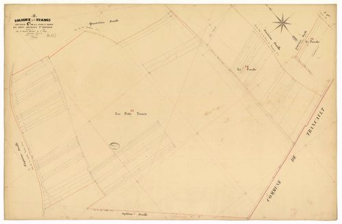 Soligny-les-Etangs, section C dite de la Côte Saint-Léger, feuille n° 6