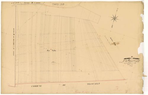 Soligny-les-Etangs, section C dite de la Côte Saint-Léger, feuille n° 7