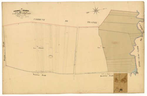 Soligny-les-Etangs, section D dite du Bois Dieu, feuille n° 1