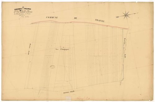 Soligny-les-Etangs, section D dite du Bois Dieu, feuille n° 9