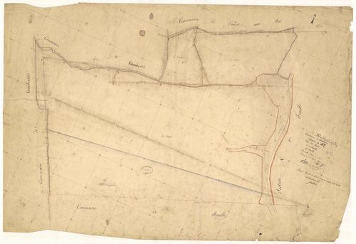 Souligny, section A dite des Bois, feuille n° 1