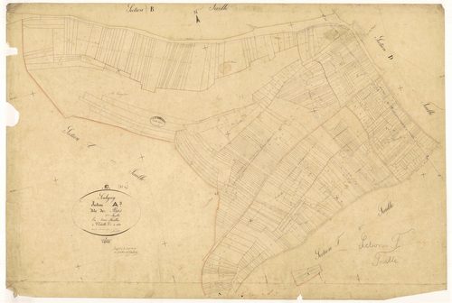 Souligny, section A dite des Bois, feuille n° 3