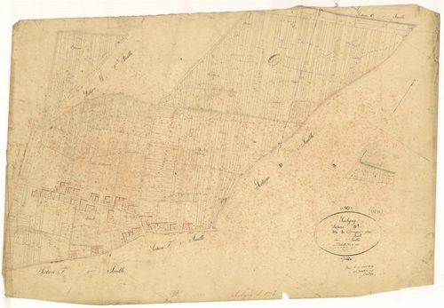 Souligny, section D dite de Champ de Grue, feuille n° 1