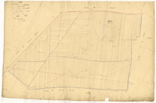 Souligny, section E dite des Voies l'Epineuses, feuille n° 1