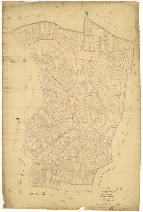 Thieffrain, section B dite des Prés Billées