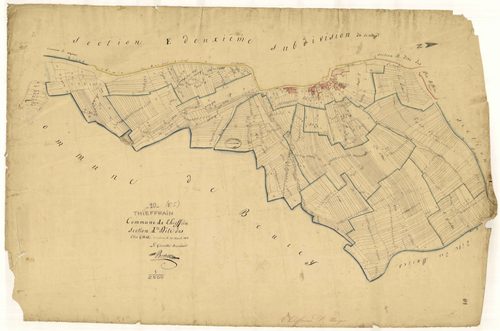Thieffrain, section D dite des Clos Gillose