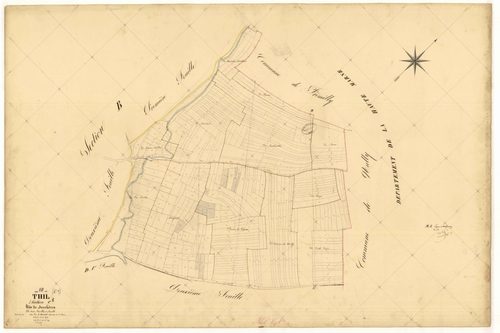 Thil, section C dite de Jonchères, feuille n° 1, parcelles n° 1-319