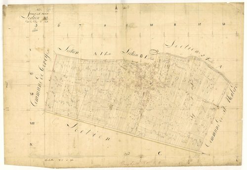 Torcy-le-Petit, section B dite du Village, feuille n° 1