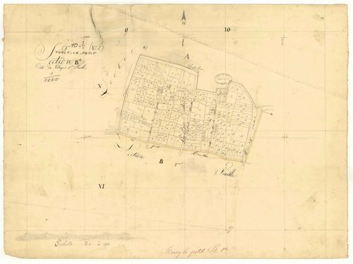 Torcy-le-Petit, section B dite du Village, feuille n° 2