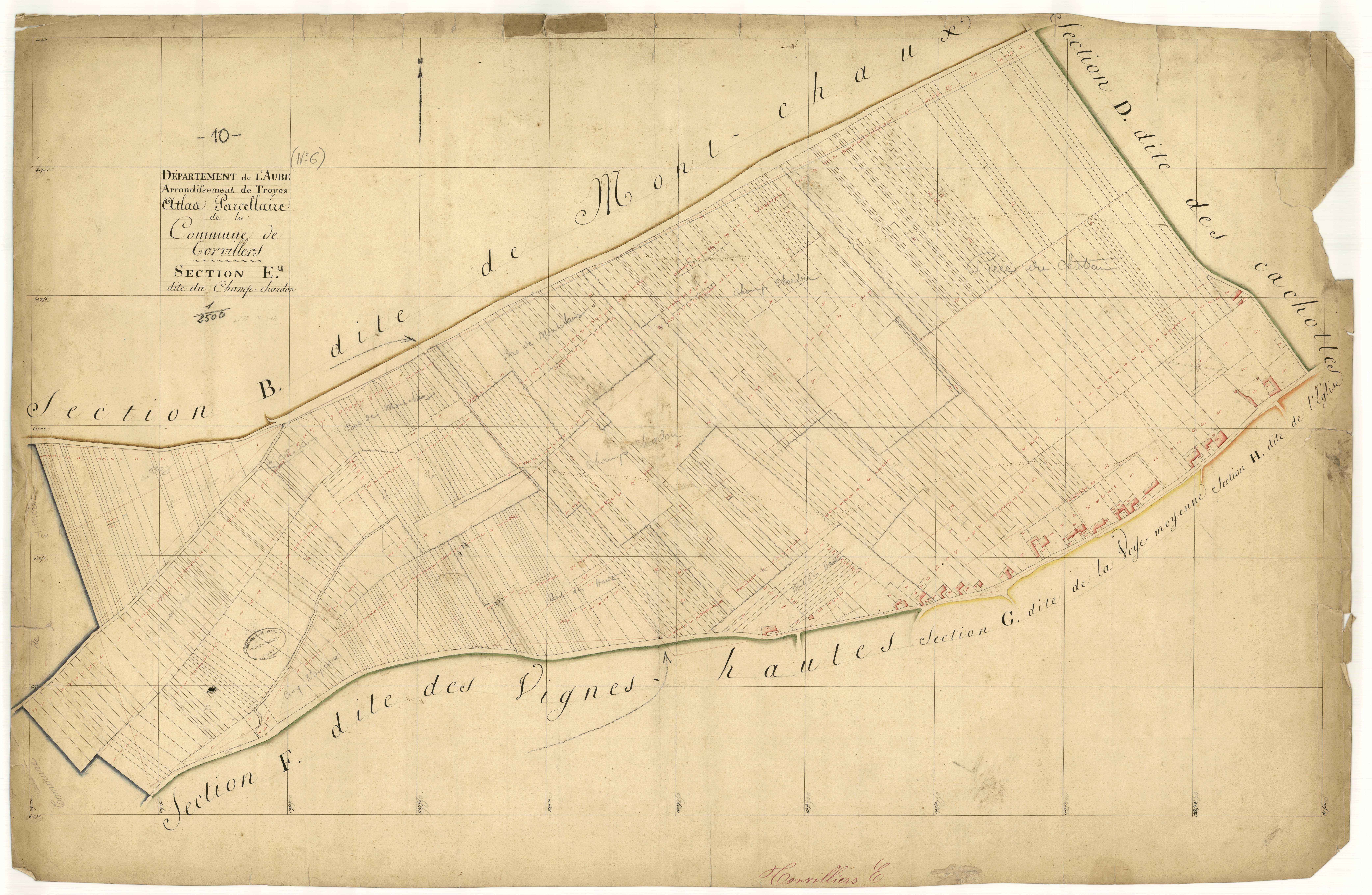 Torvilliers, section E dite du Champ-Chardon