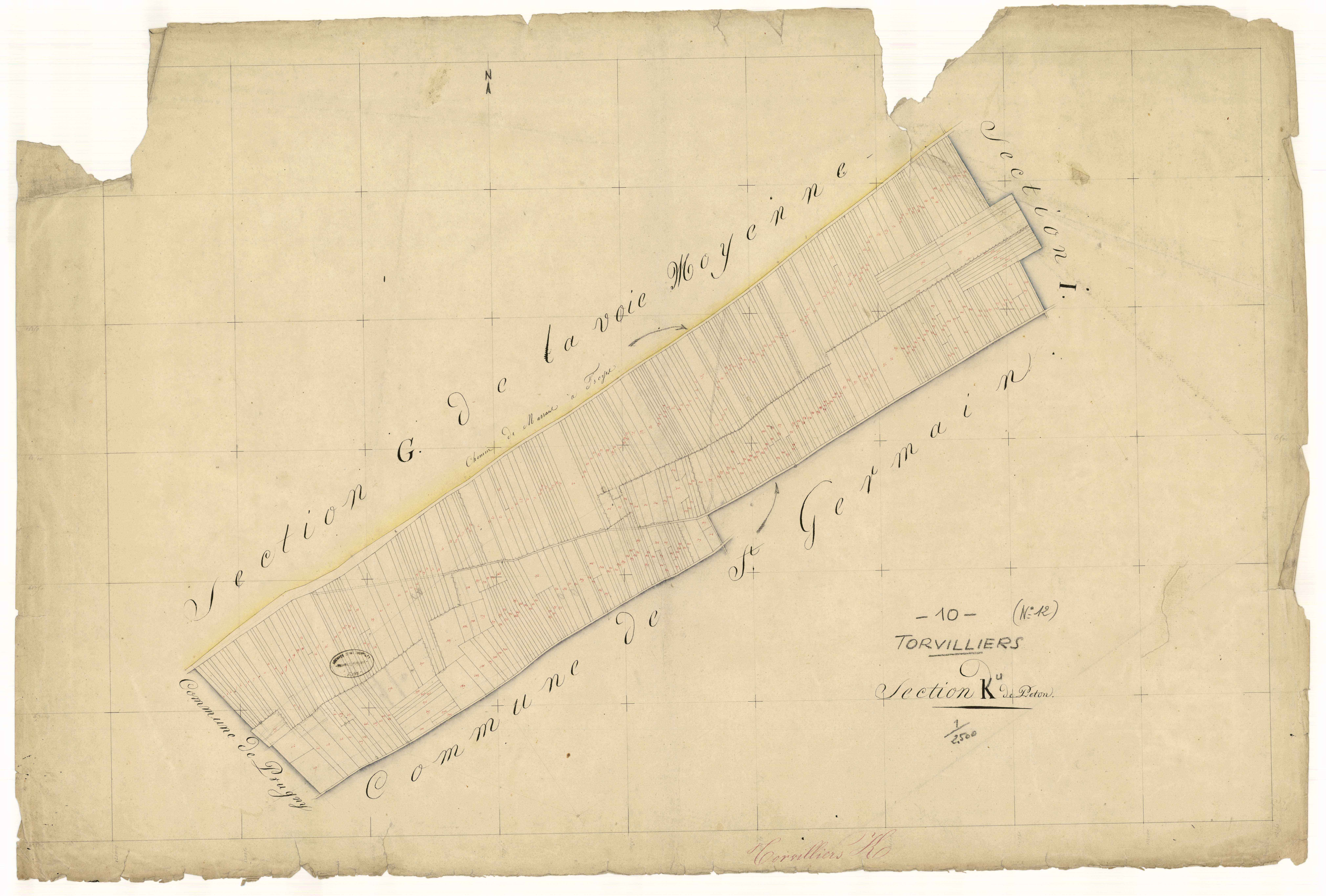 Torvilliers, section K dite de Peton