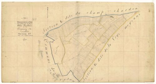 Torvilliers, section F dite des Vignes-Hautes