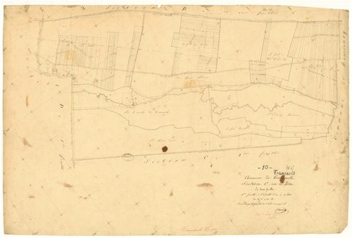 Trancault, section C dite des Hâtes, feuille n° 1, parcelles n° 1-287