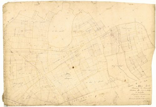 Trancault, section D dite du Village, feuille n° 2, parcelles n° 691-1668