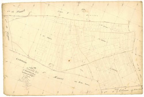 Trancault, section E dite de Charmesseaux, feuille n° 2, parcelles n° 44-209