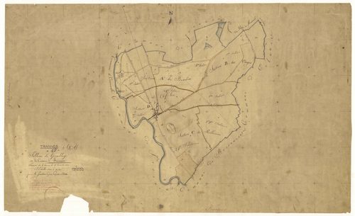 Trannes, tableau d'assemblage