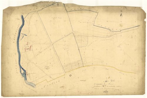Trannes, section A dite de Beaulieu, feuille n° 1