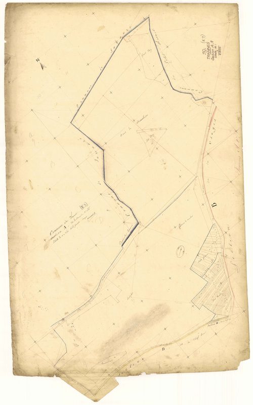 Trannes, section A dite de Beaulieu, feuille n° 2