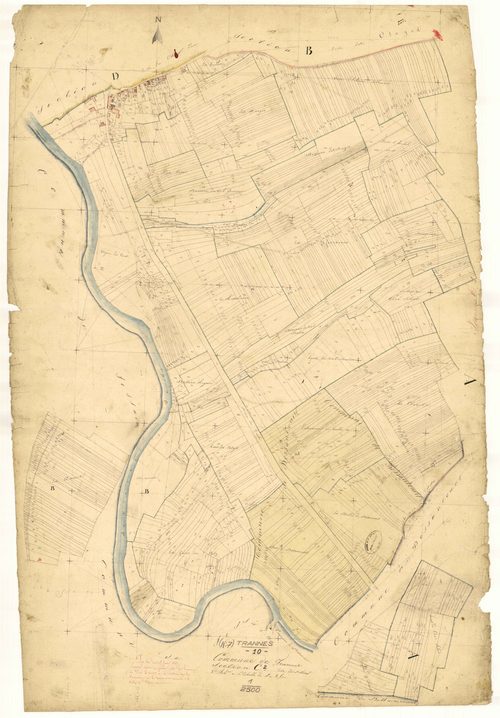 Trannes, section C dite des Riblevaux, feuille n° 2