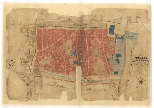 Troyes, section H dite de la Préfecture, parcelles n° 1-660