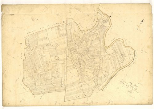 Unienville, section C dite de Breuil, feuille n° 1