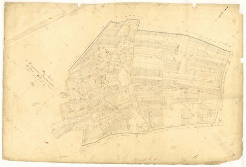 Unienville, section E dite du Chânet, feuille n° 1