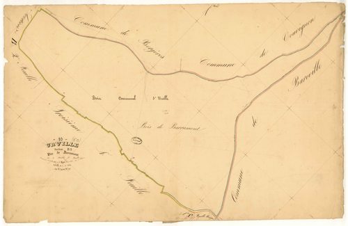 Urville, section B dite de Barramont, feuille  n° 3, parcelles n° 793