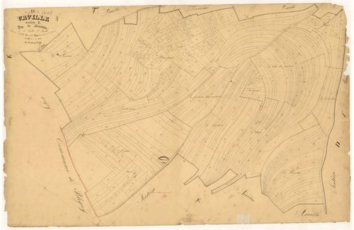 Urville, section E dite de Narvaux, feuille  n° 5, parcelles n° 623-984