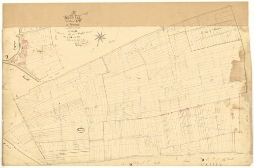 Vailly, section C dite de Jérusalem, feuille  n° 8, parcelles n° 1641-2115