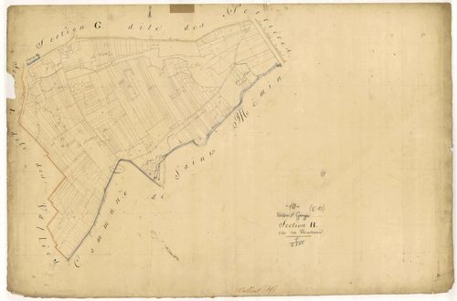 Vallant-Saint-Georges, section H dite des marteaux