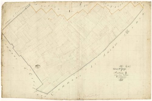 Vallant-Saint-Georges, section I dite des vallées, feuille n° 2