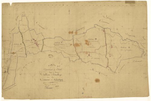 Vallentigny, tableau d'assemblage