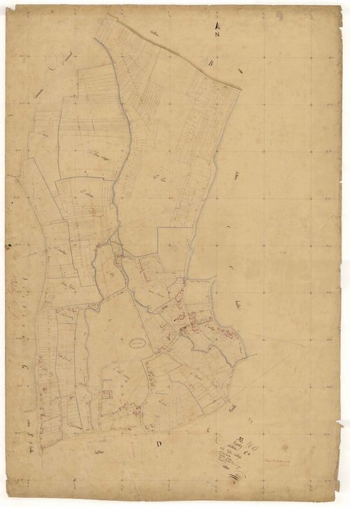 Vanlay, section C dite du village, feuille  n° 2