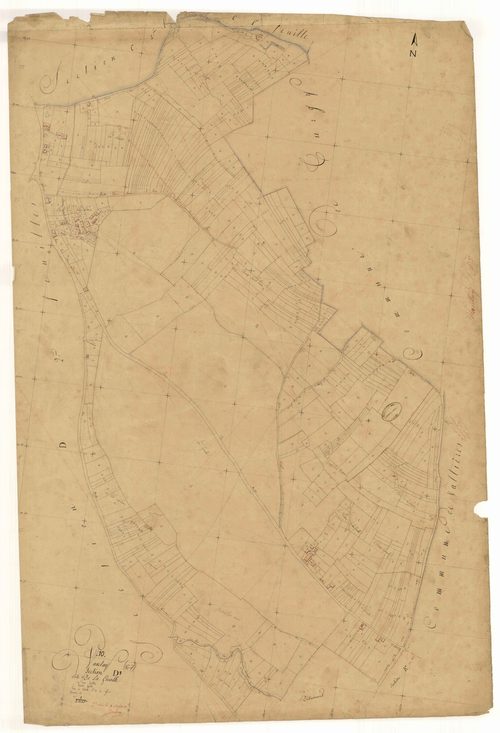 Vanlay, section D dite de la Gorvelle, feuille  n° 1