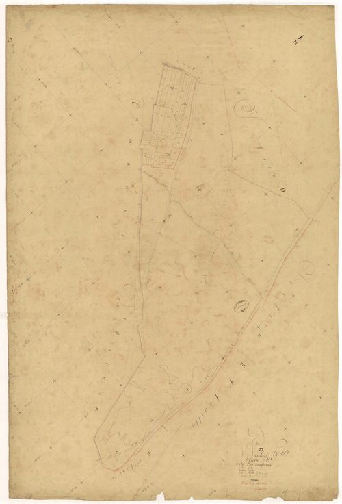 Vanlay, section E dite de Vaugivaux, feuille  n° 3