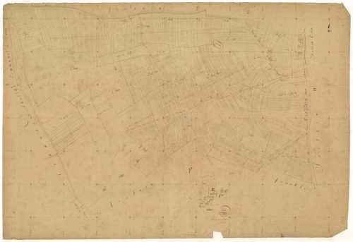 Vanlay, section F dite des Lays, feuille  n° 1