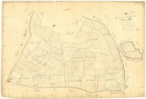 Vauchonvilliers, section B dite de Barmont, feuille  n° 2