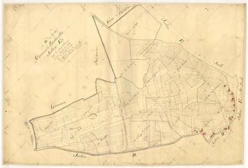 Vauchonvilliers, section E dite des basses chenevières, feuille  n° 2