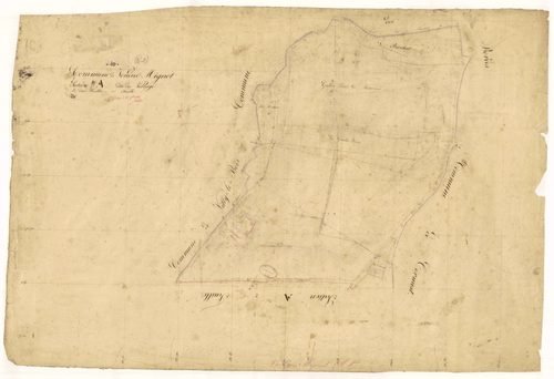 La Vendue-Mignot, section A dite du village, feuille n°1