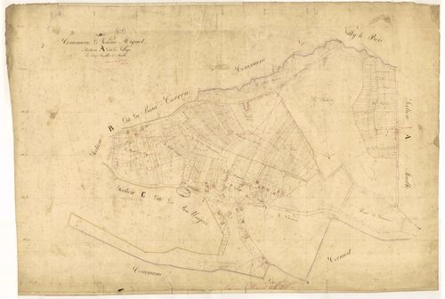 La Vendue-Mignot, section A dite du village, feuille n°2