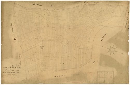 Vernonvilliers, section A dite des Châtillons