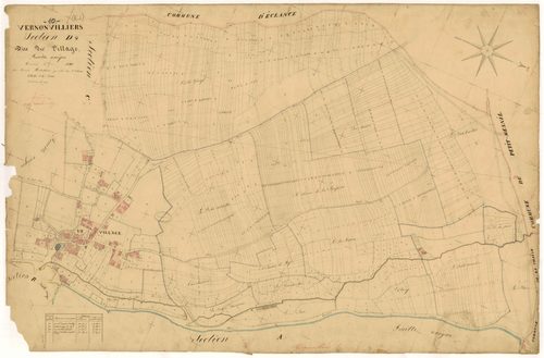 Vernonvilliers, section D dite du village, parcelles n°1-794