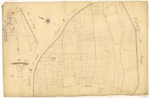 Verricourt, section C dite du Marais, feuille n°1, parcelles n°1-495