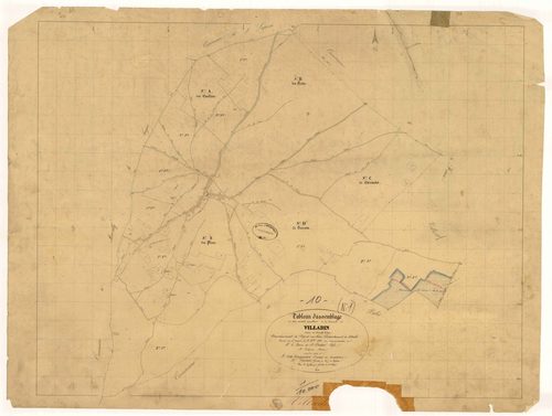 Villadin, tableau d'assemblage